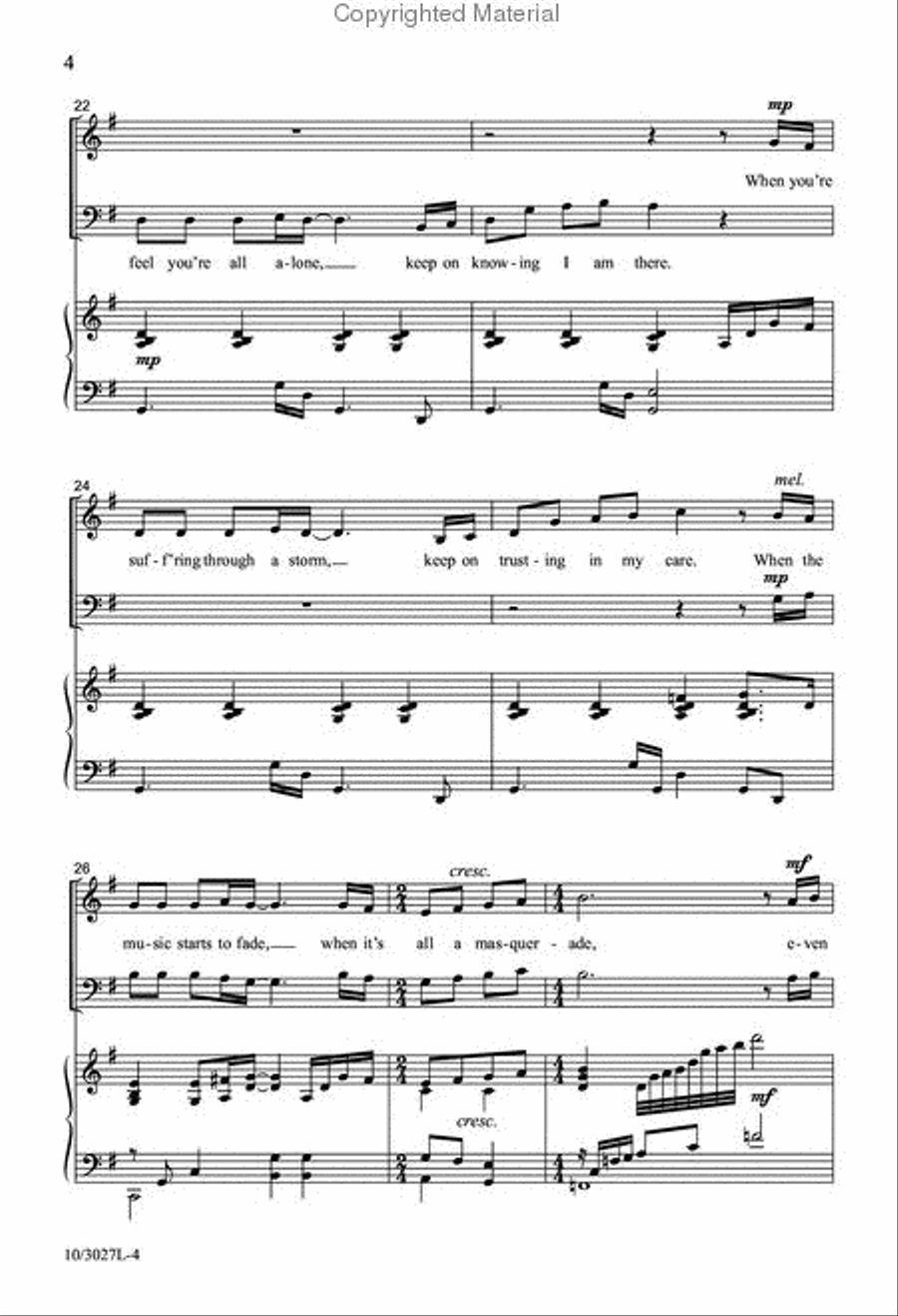 Keep On Keep On 4-Part scores gallery preview page 5