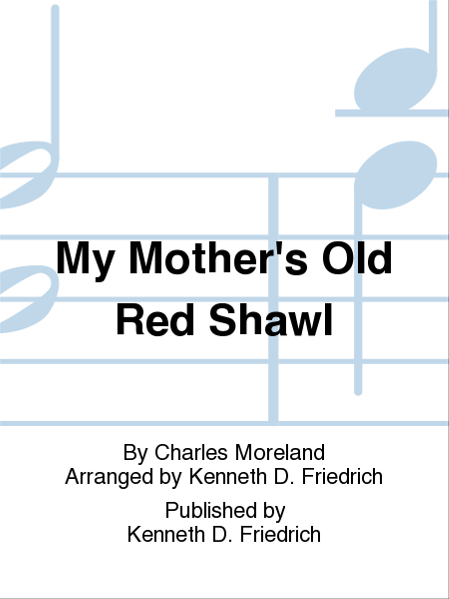 My Mother's Old Red Shawl Alto Saxophone scores gallery preview page 1
