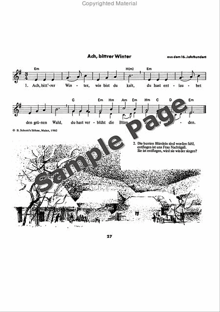 Es tonen die Lieder Recorder scores gallery preview page 28