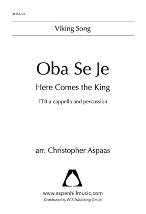 Book cover for Oba Se Je