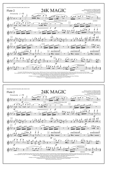 24K Magic - Flute 2