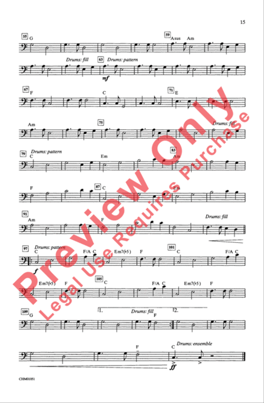 You're the One That I Want 2-Part scores gallery preview page 15