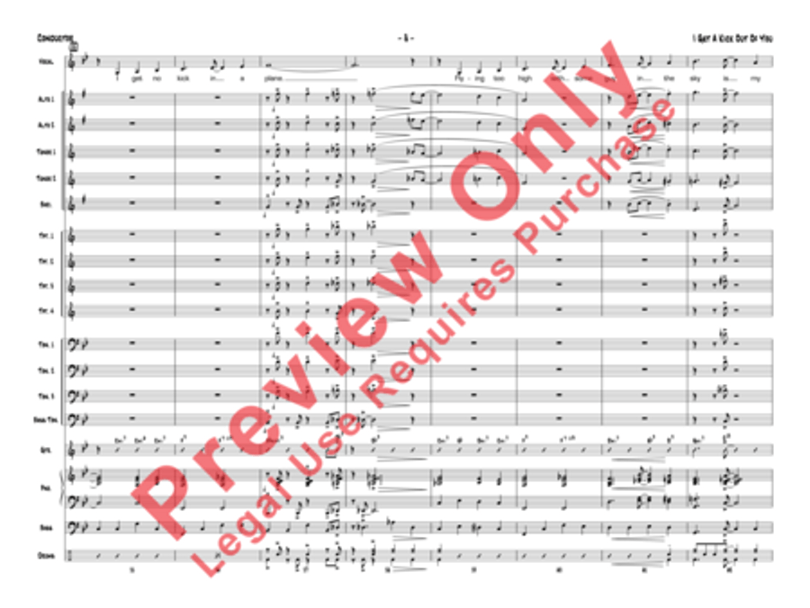I Get a Kick Out of You Jazz Ensemble scores gallery preview page 11