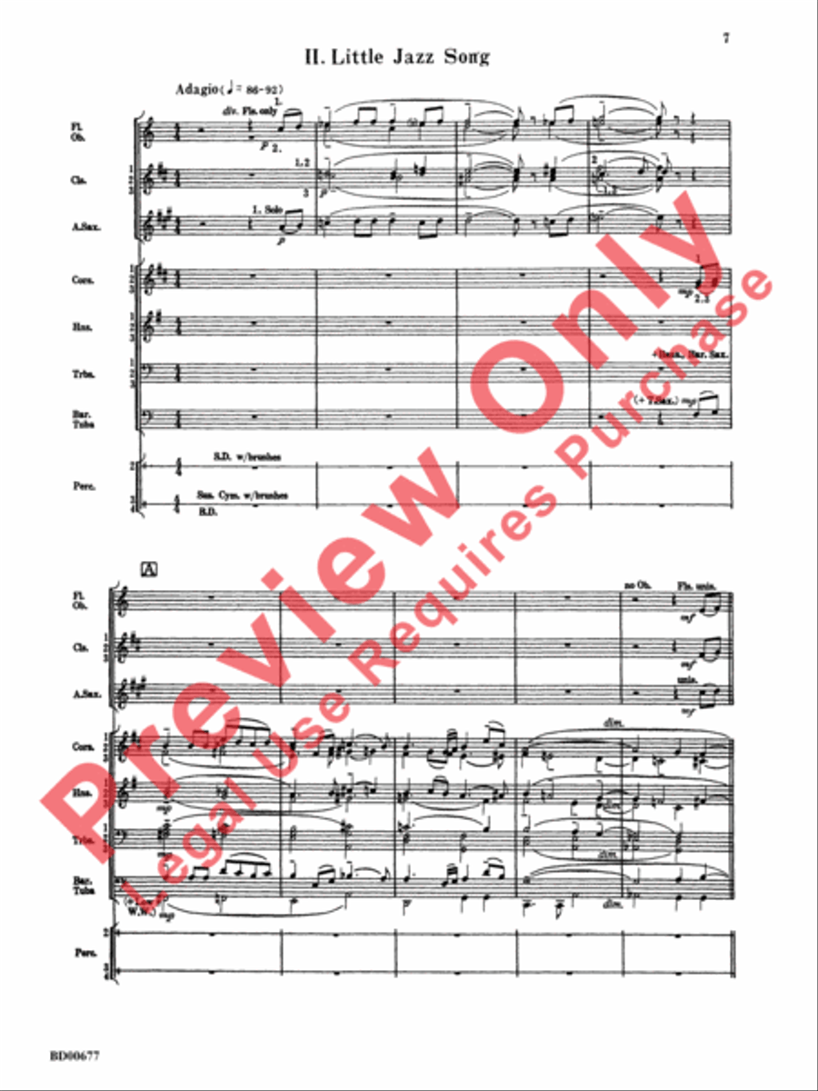 Brookshire Suite Brookshire Suite Concert Band scores gallery preview page 8