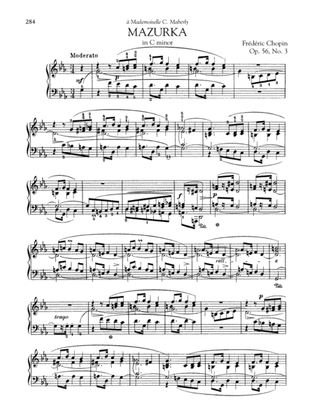 Mazurka in C minor, Op. 56, No. 3