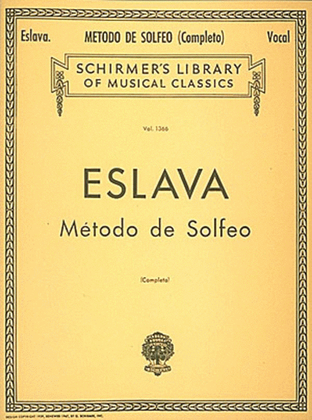 Book cover for Método de Solfeo – Complete
