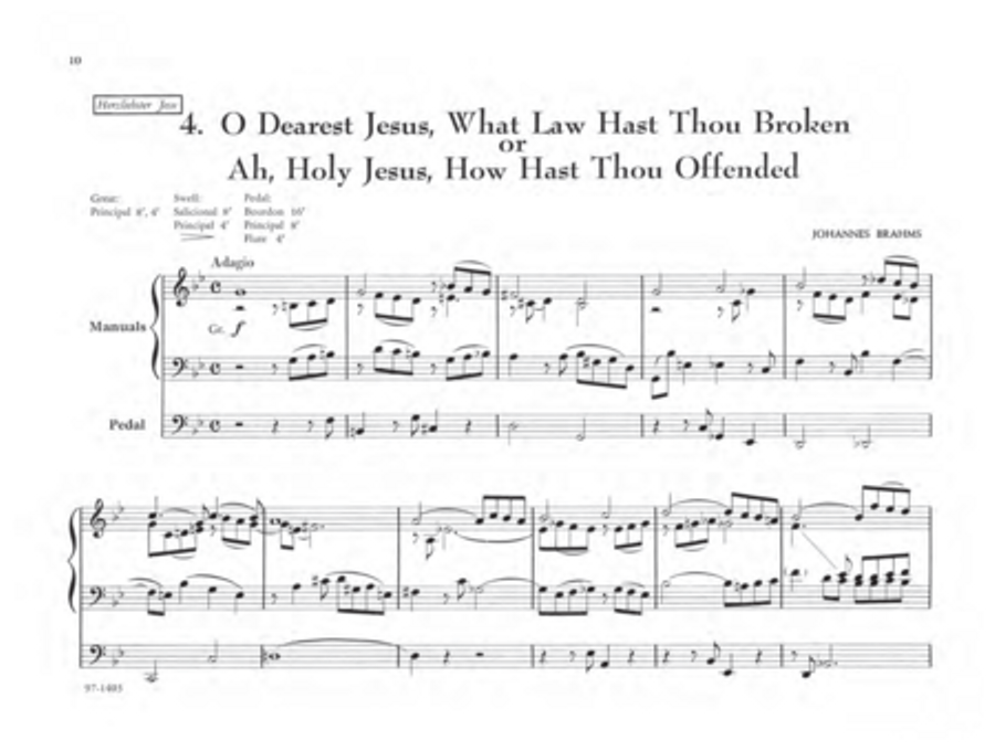 The Parish Organist, Part 07 (Lent, Palm Sunday, Holy Week) Organ scores gallery preview page 7