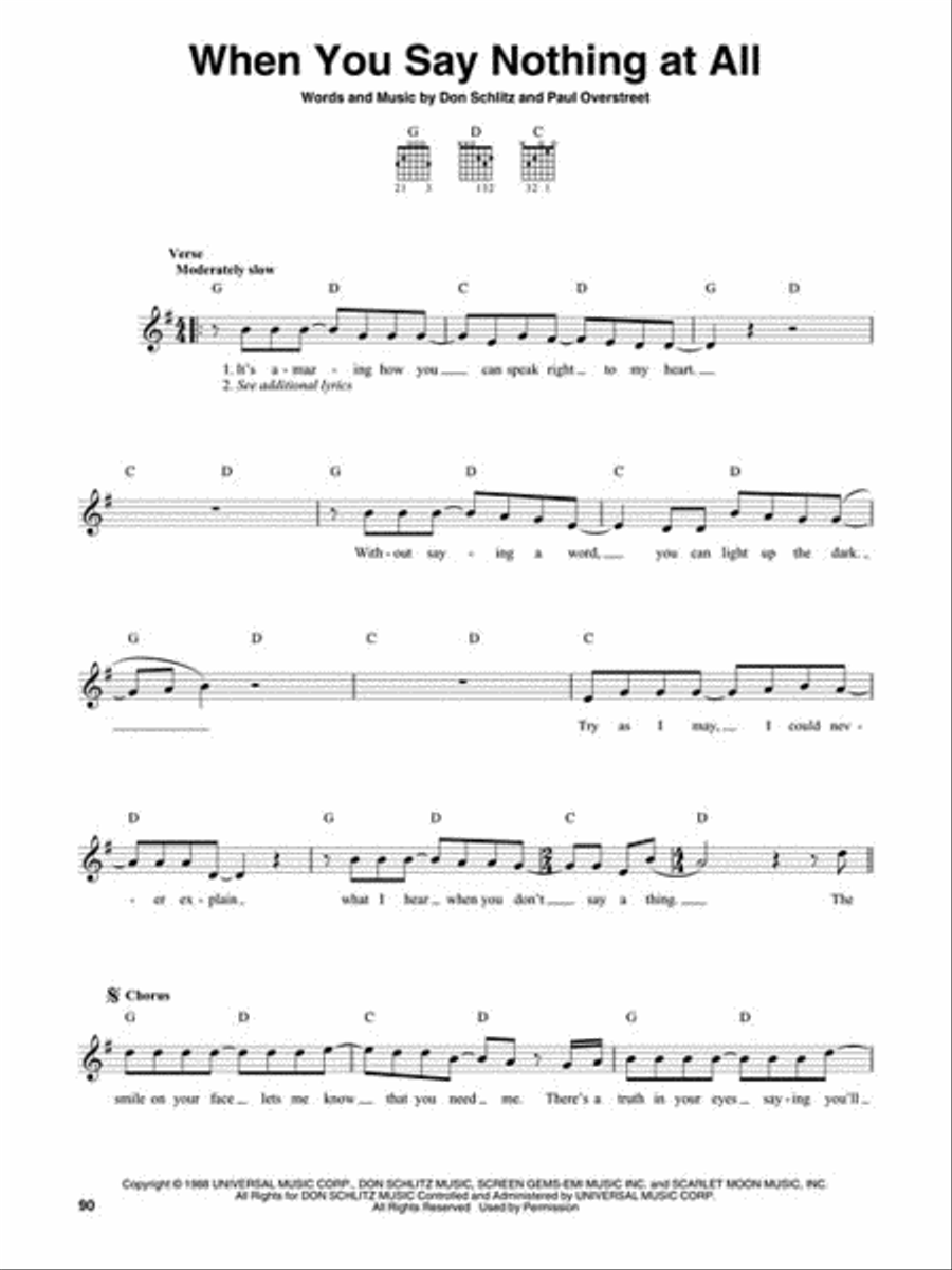 The Guitar Three-Chord Songbook – Volume 2 G-C-D Guitar scores gallery preview page 4