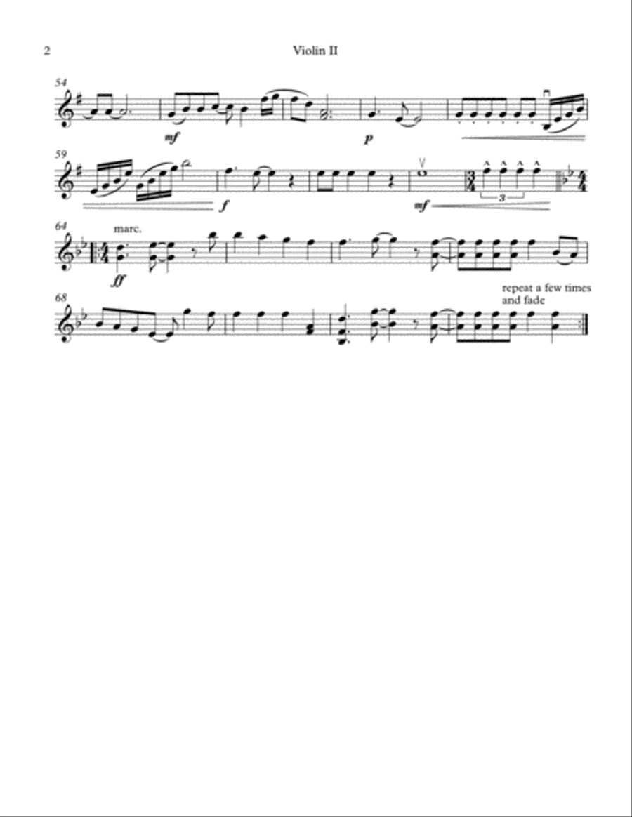 Livin' On A Prayer String Quartet scores gallery preview page 4