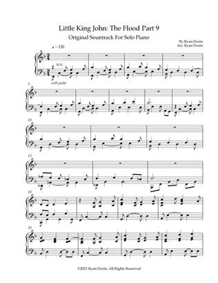 Little King John The Flood 9: Original Soundtrack For Solo Piano