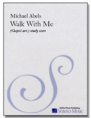 Book cover for Walk With Me arr.