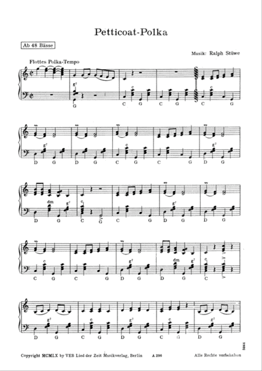Petticoat-Polka Accordion scores gallery preview page 3