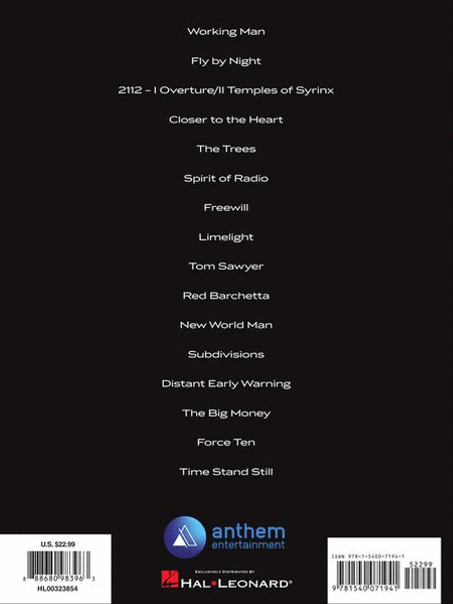 Rush – The Spirit of Radio: Greatest Hits 1974-1987 Electric Guitar scores gallery preview page 7