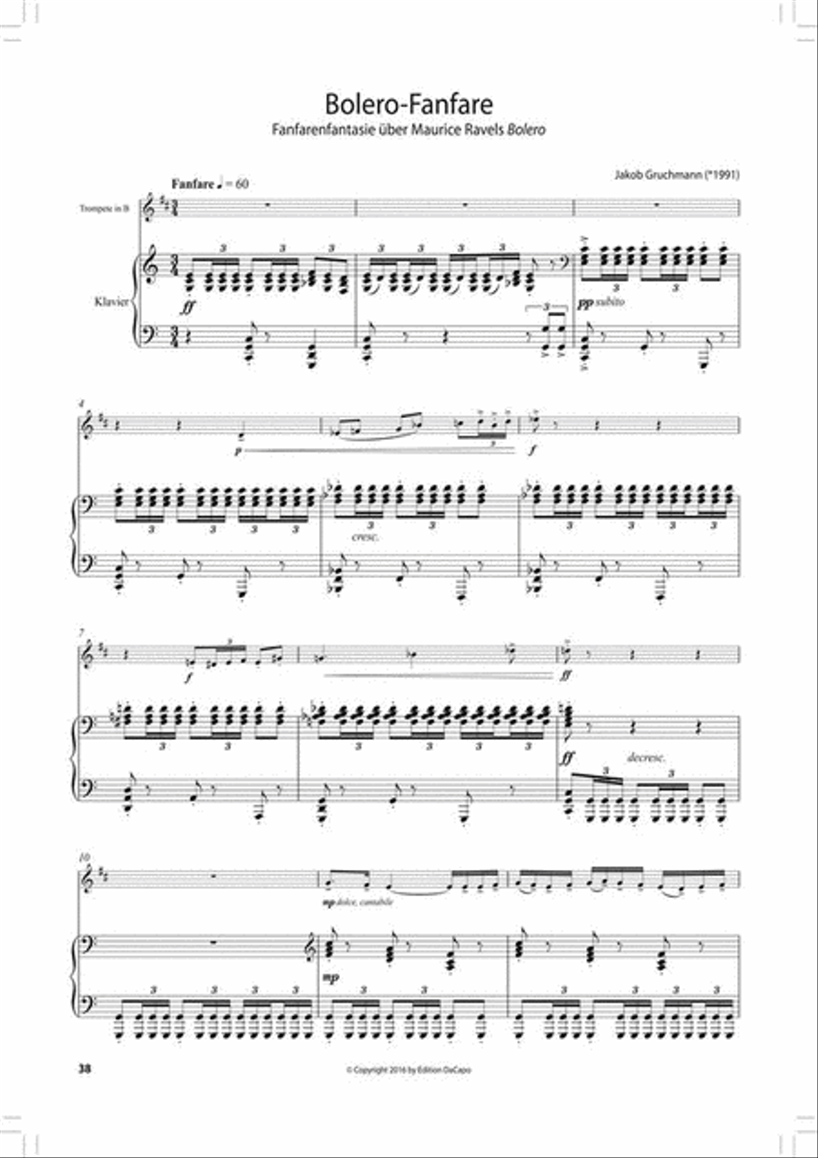 Da Capo Bühnenspaß Bronze - Klavierbegl Trompete Piano Accompaniment scores gallery preview page 4