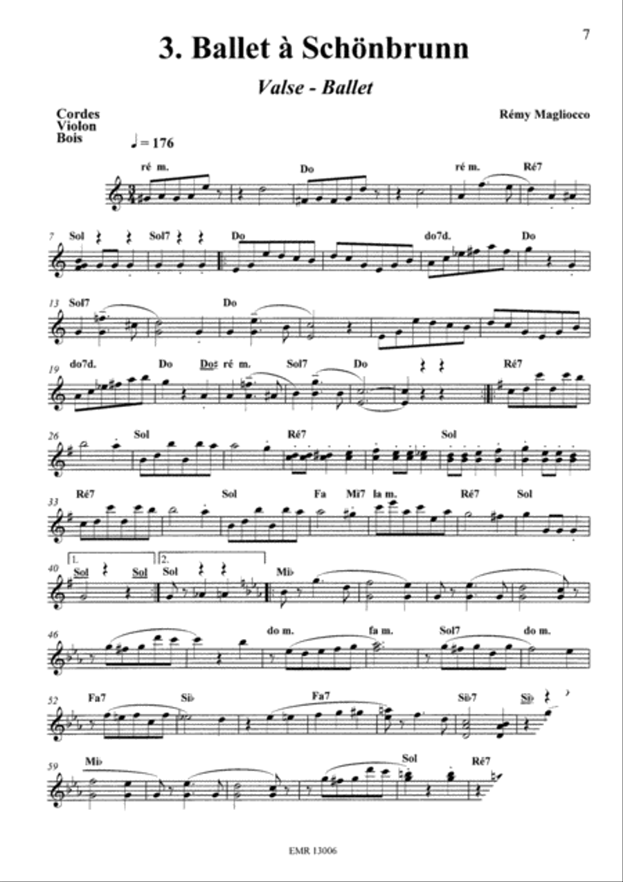 400 Oeuvres Originales Volume 1 Violin scores gallery preview page 6