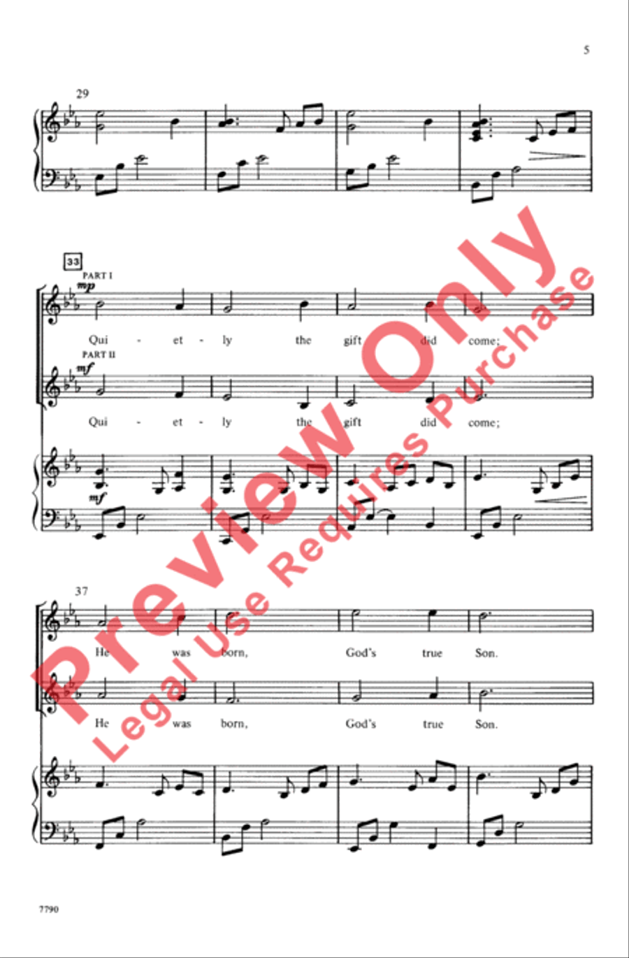 This Peaceful Night This Peaceful Night 2-Part scores gallery preview page 5