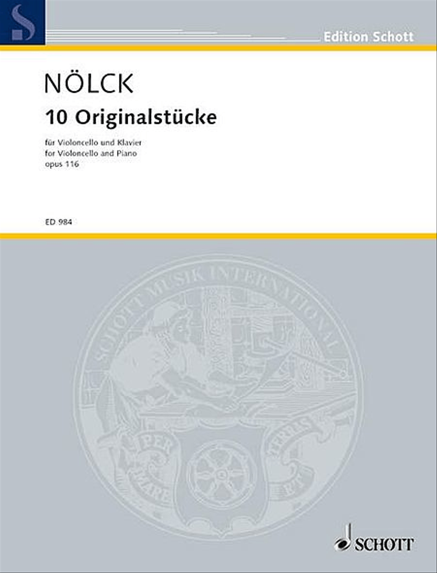 10 Original Pieces, Op. 116 Piano scores gallery preview page 1