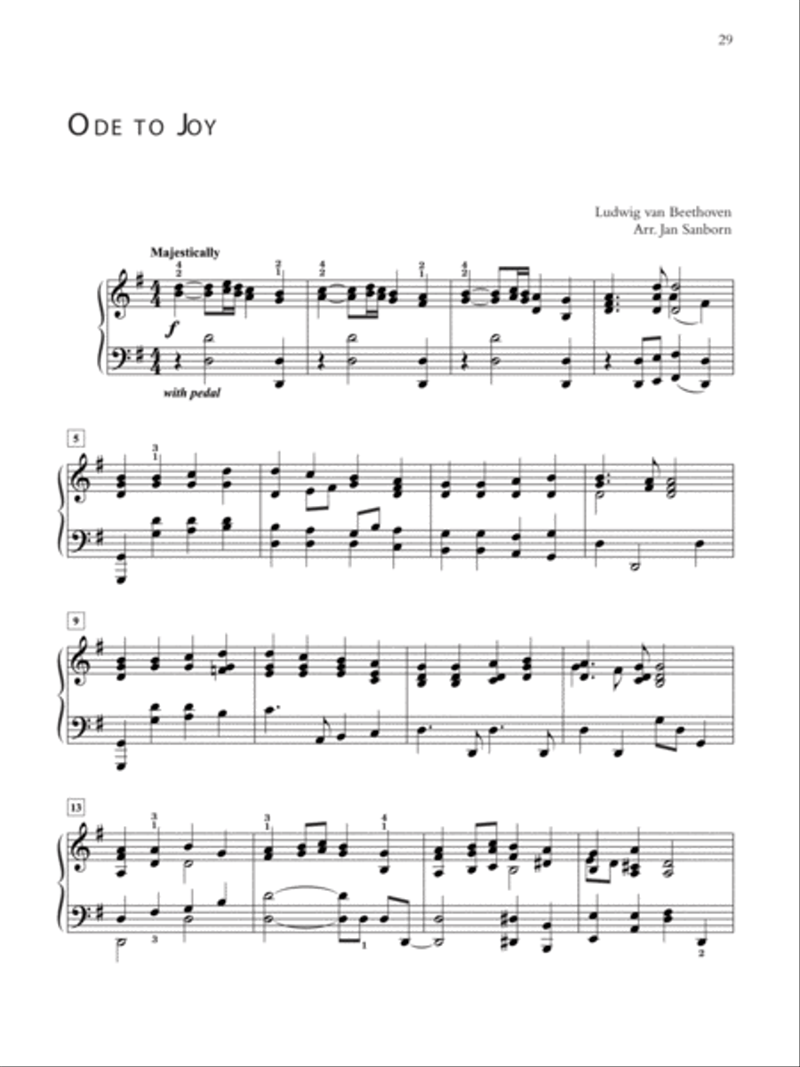Wedding Performer -- Wedding Processionals and Recessionals Piano Solo scores gallery preview page 4