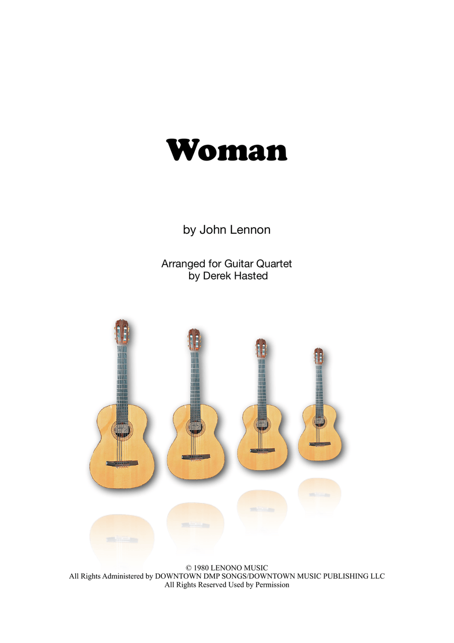 Woman Guitar Ensemble scores gallery preview page 1