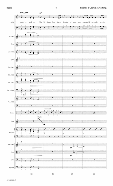 There's a Crown Awaiting - Orchestral Score and Parts