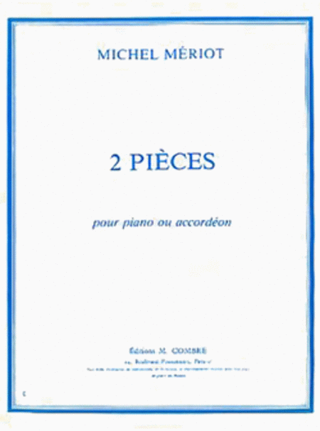Pieces (2): Melodie - Petite valse