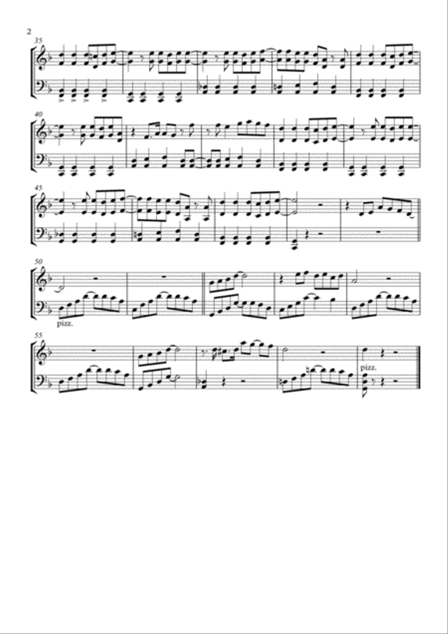 City Of Stars String Duet scores gallery preview page 2