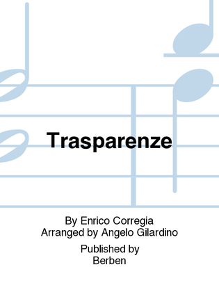 Book cover for Trasparenze