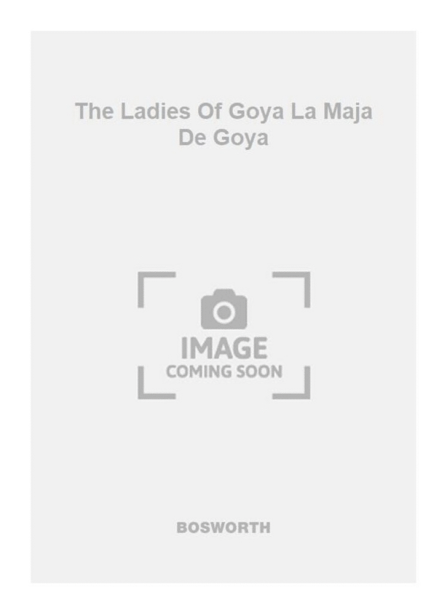 The Ladies Of Goya La Maja De Goya Orchestra scores gallery preview page 1
