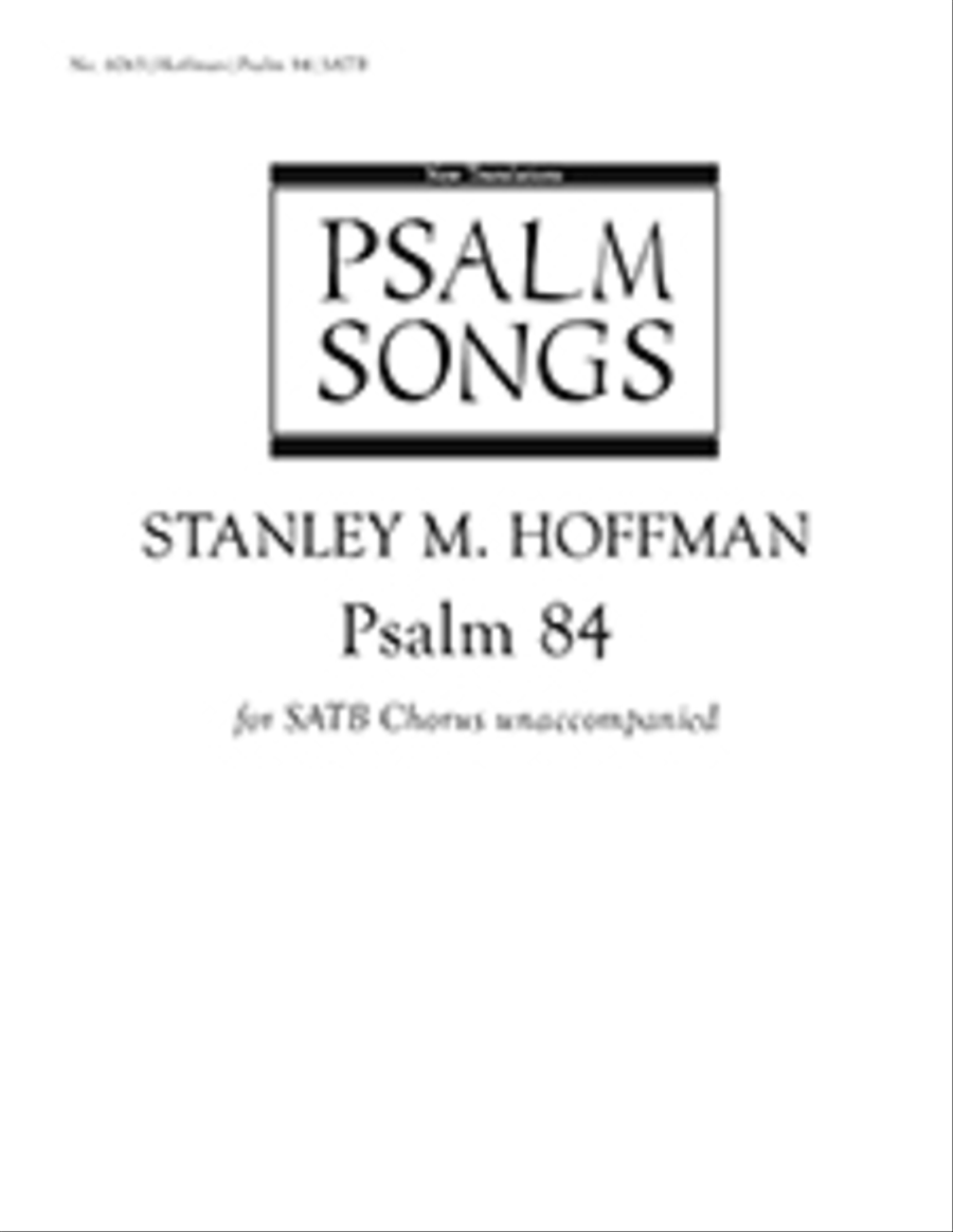 Book cover for Psalm 84