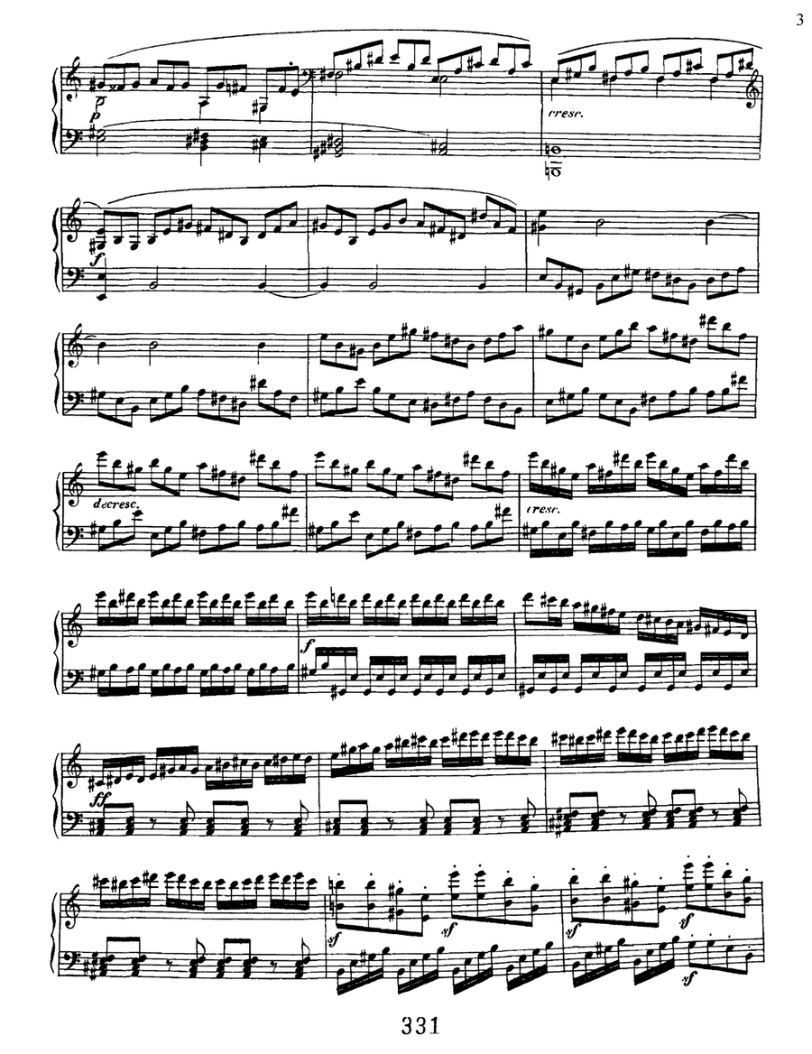 Sonata No. 21 In C Major (waldstein), Op. 53 Piano Solo scores gallery preview page 3