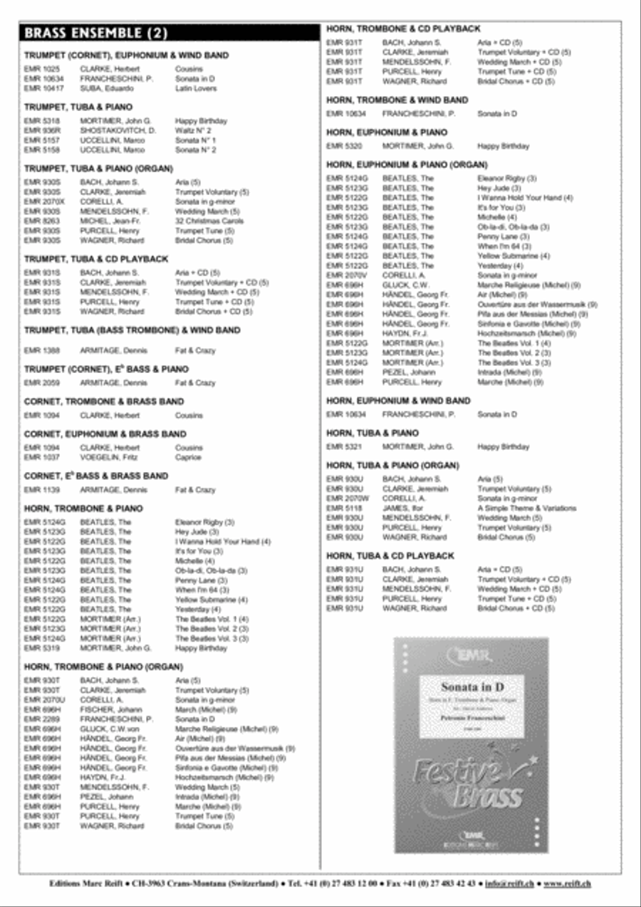 Carmen Fantasy Carmen Fantasy Brass Ensemble scores gallery preview page 11