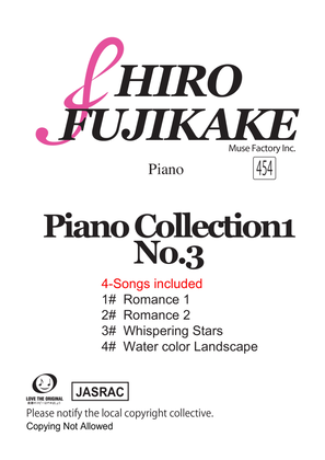 Book cover for Hiro Fujikake Piano Collection 3 (454)