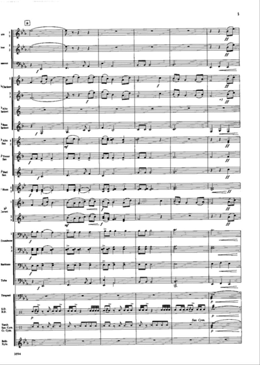 A Rainbow Bridge A Rainbow Bridge Concert Band scores gallery preview page 5