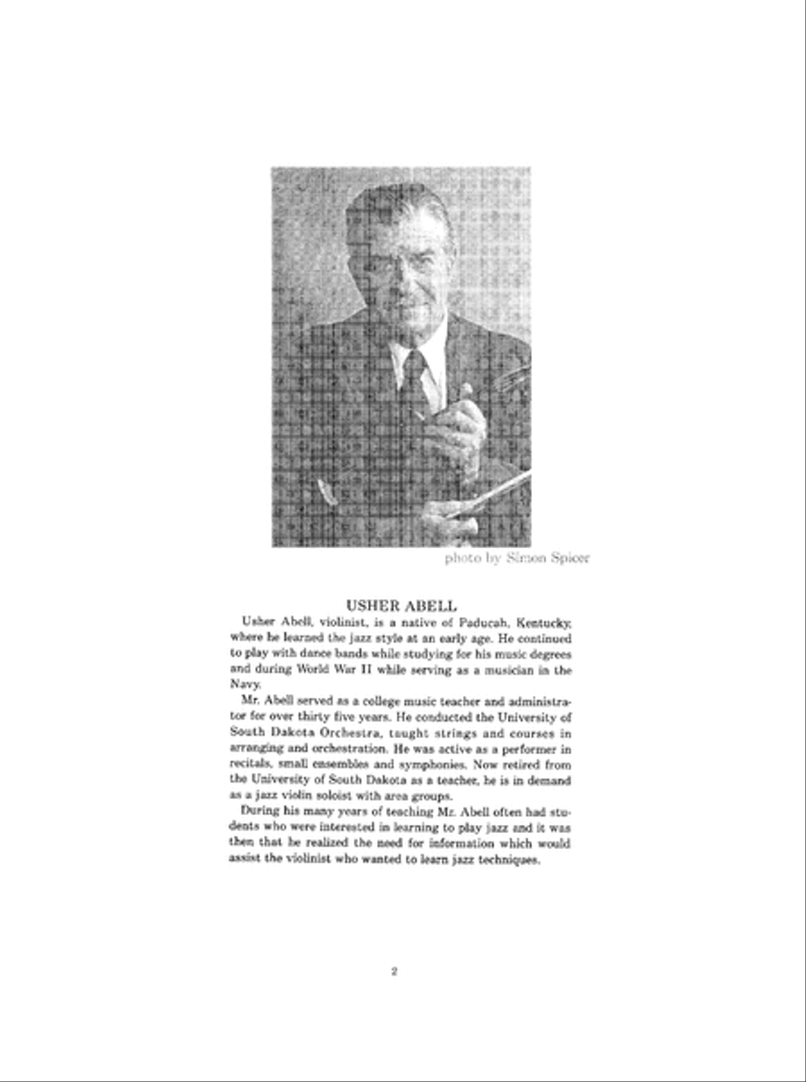 Jazz Violin Studies Violin scores gallery preview page 4