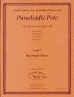 Paradiddle Pete Percussion Quartet Grade 2