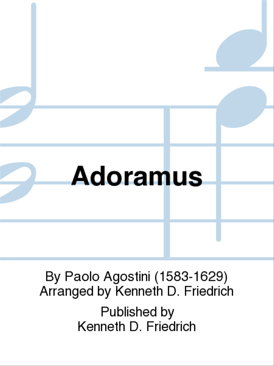 Adoramus Adoramus Euphonium Quartet scores gallery preview page 1