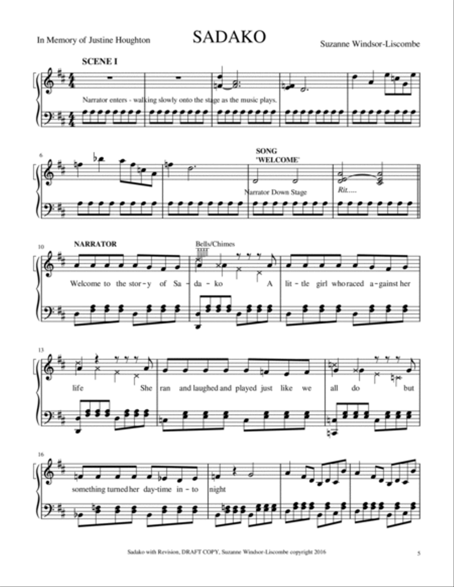 Sadako Voice scores gallery preview page 5