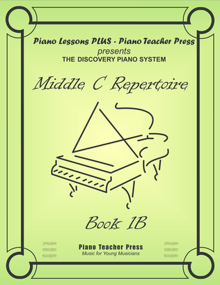 Book cover for Middle C Repertoire Book 1B