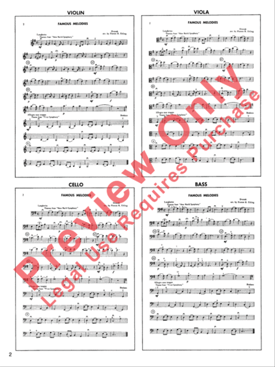 Solo Time for Strings, Book 3 Chamber Orchestra scores gallery preview page 8
