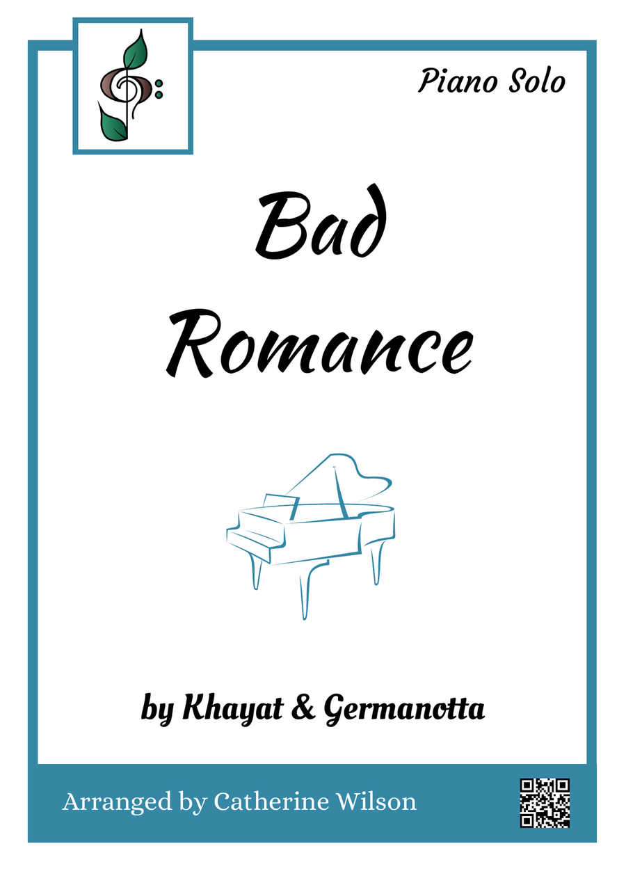 Bad Romance Piano Solo scores gallery preview page 1