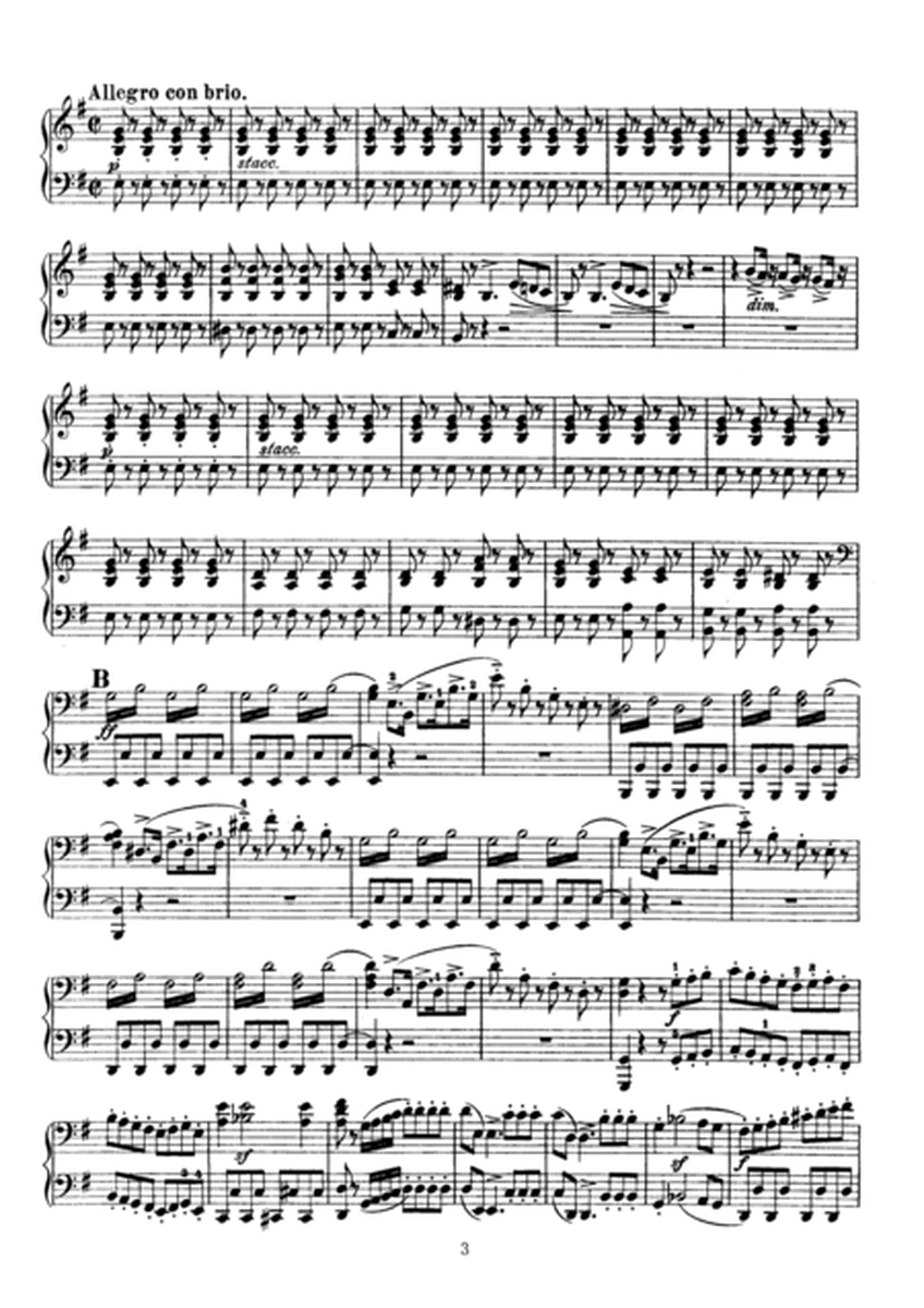 Rossini The Barber of Sevilla Overture, for piano duet(1 piano, 4 hands), PR821