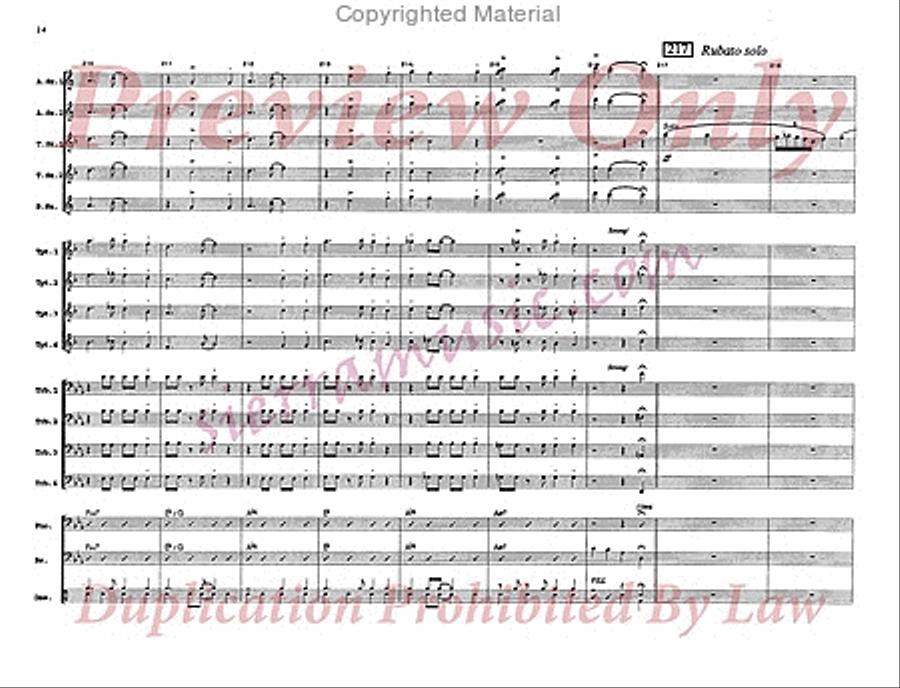 Ol' Man River Ol' Man River Big Band scores gallery preview page 25