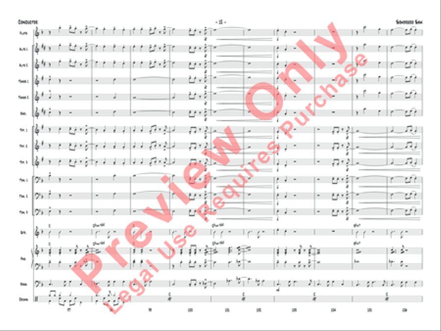 Sombrero Sam 3-Part scores gallery preview page 15