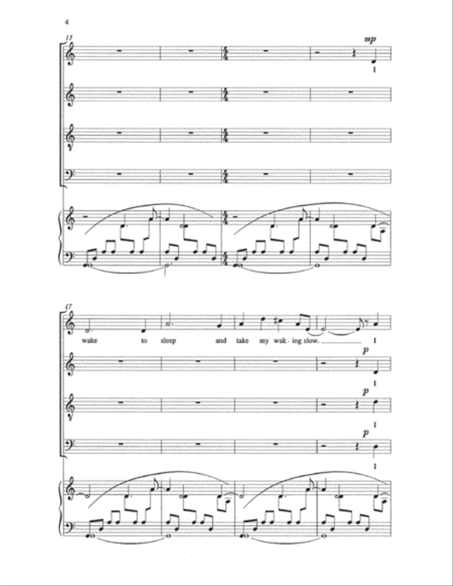 The Waking 4-Part scores gallery preview page 3