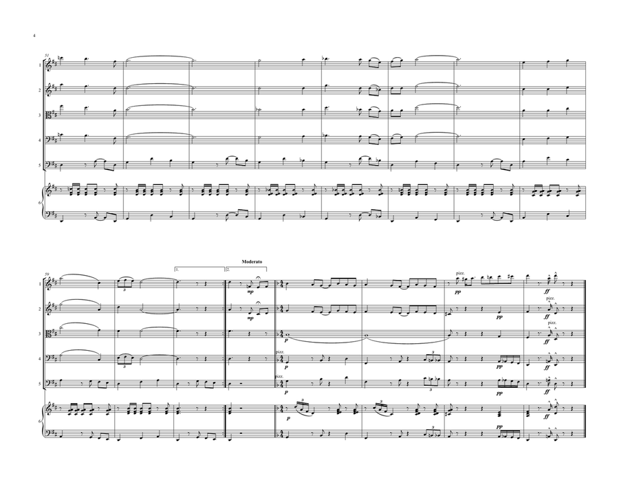 Sketches of Latin America for String Orchestra String Orchestra scores gallery preview page 4