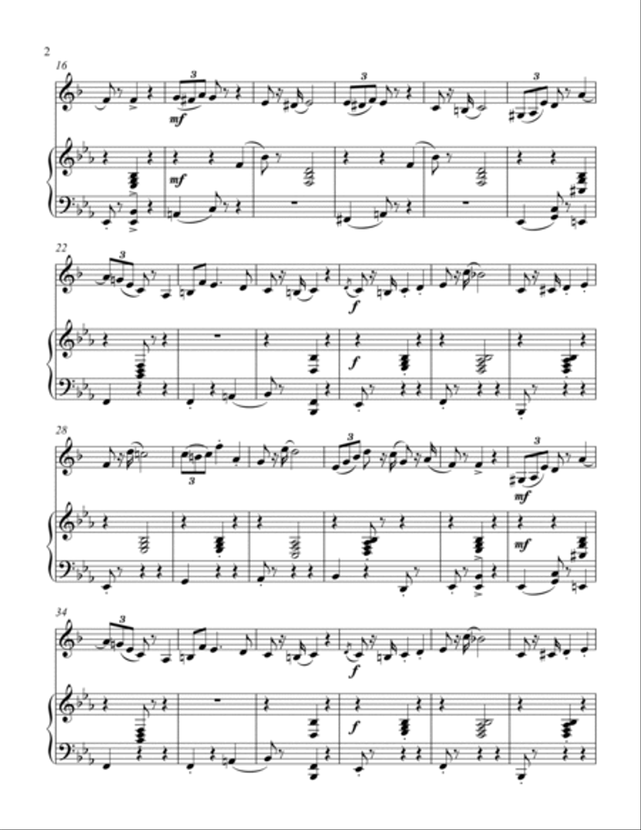 Do You Remember? Do You Remember? Clarinet Solo scores gallery preview page 2