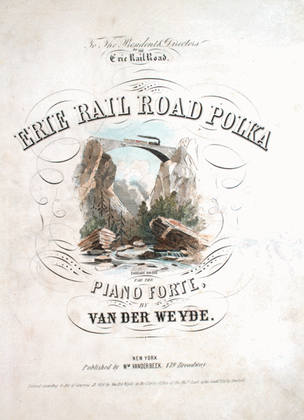 Erie Rail Road Polka for the Piano Forte