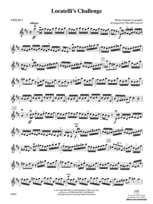 Locatelli's Challenge: 1st Violin