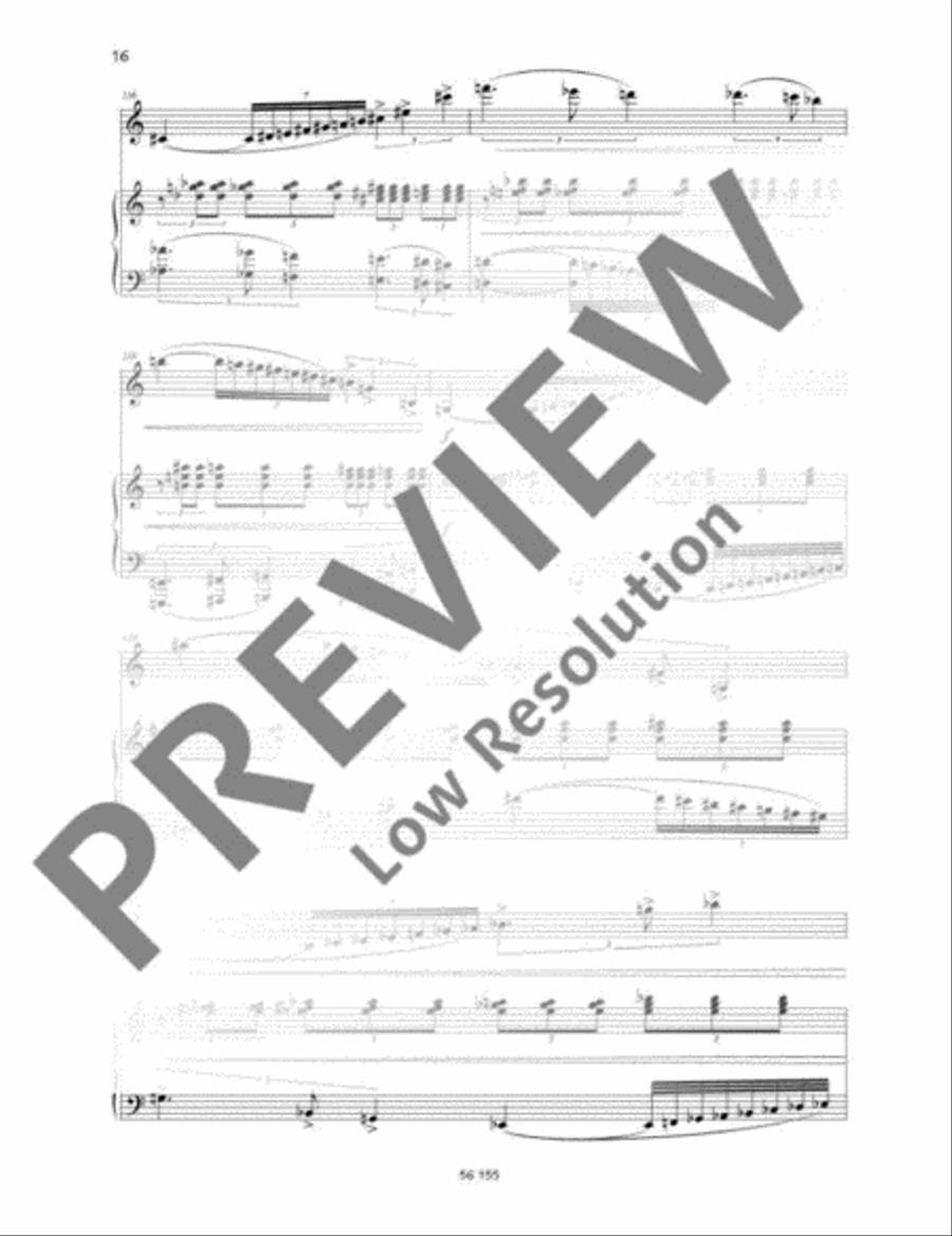 Sonate No. 2 Violin Solo scores gallery preview page 17