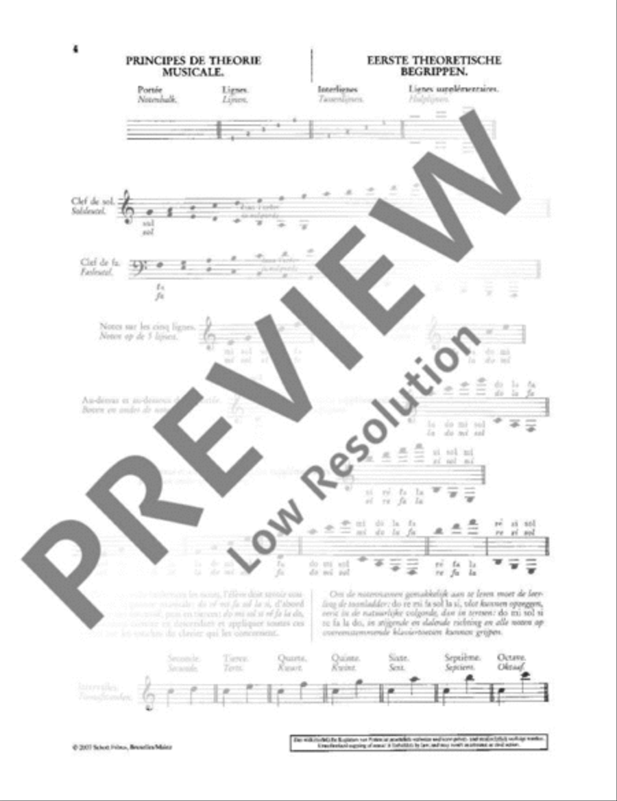 Méthode préparatoire de piano Piano Solo scores gallery preview page 5